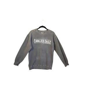 UVA Virginia Cavalier Daily Newspaper Graphic Sweatshirt Small Tell the History